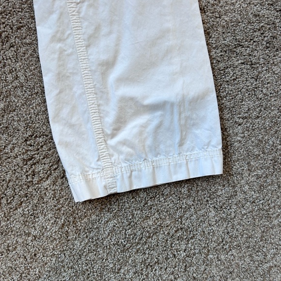 Vintage Y2K Banana Republic Low Rise Flare/Wide Leg 100% cotton pants. 8 Long - Picture 2 of 16